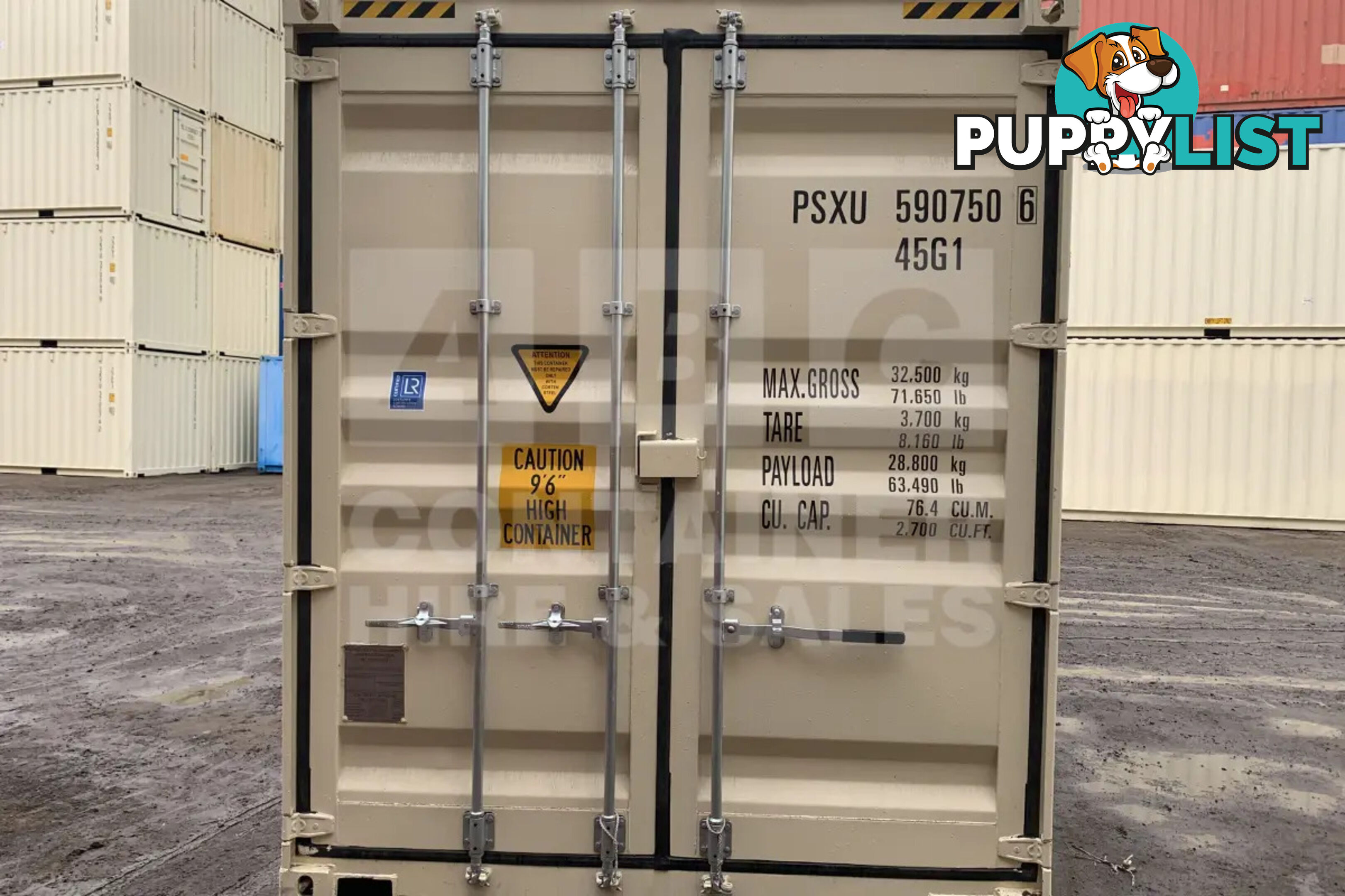 40' HIGH CUBE SHIPPING CONTAINER - in Brisbane