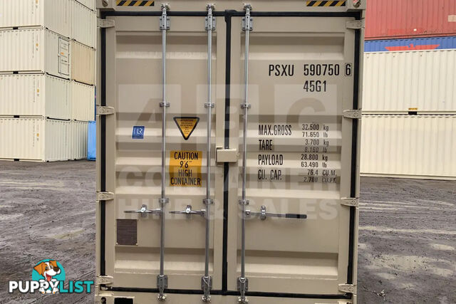 40' HIGH CUBE SHIPPING CONTAINER - in Brisbane