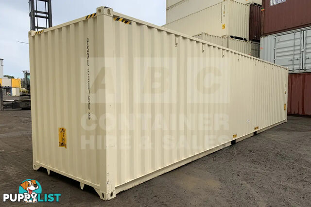 40' HIGH CUBE SHIPPING CONTAINER - in Brisbane