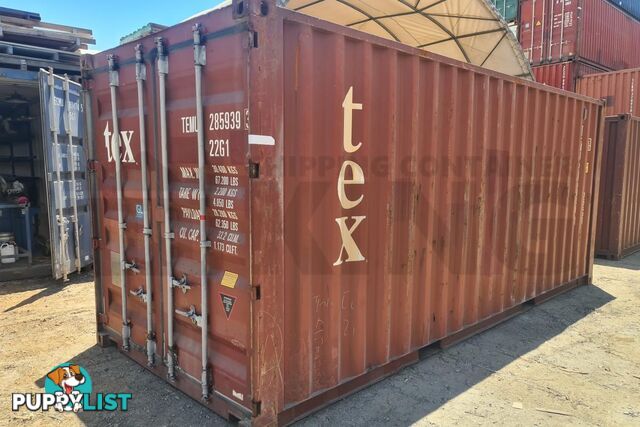 20' STANDARD HEIGHT SHIPPING CONTAINER - in Brisbane