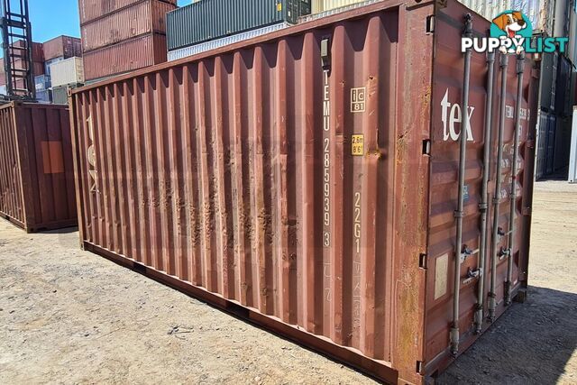 20' STANDARD HEIGHT SHIPPING CONTAINER - in Brisbane