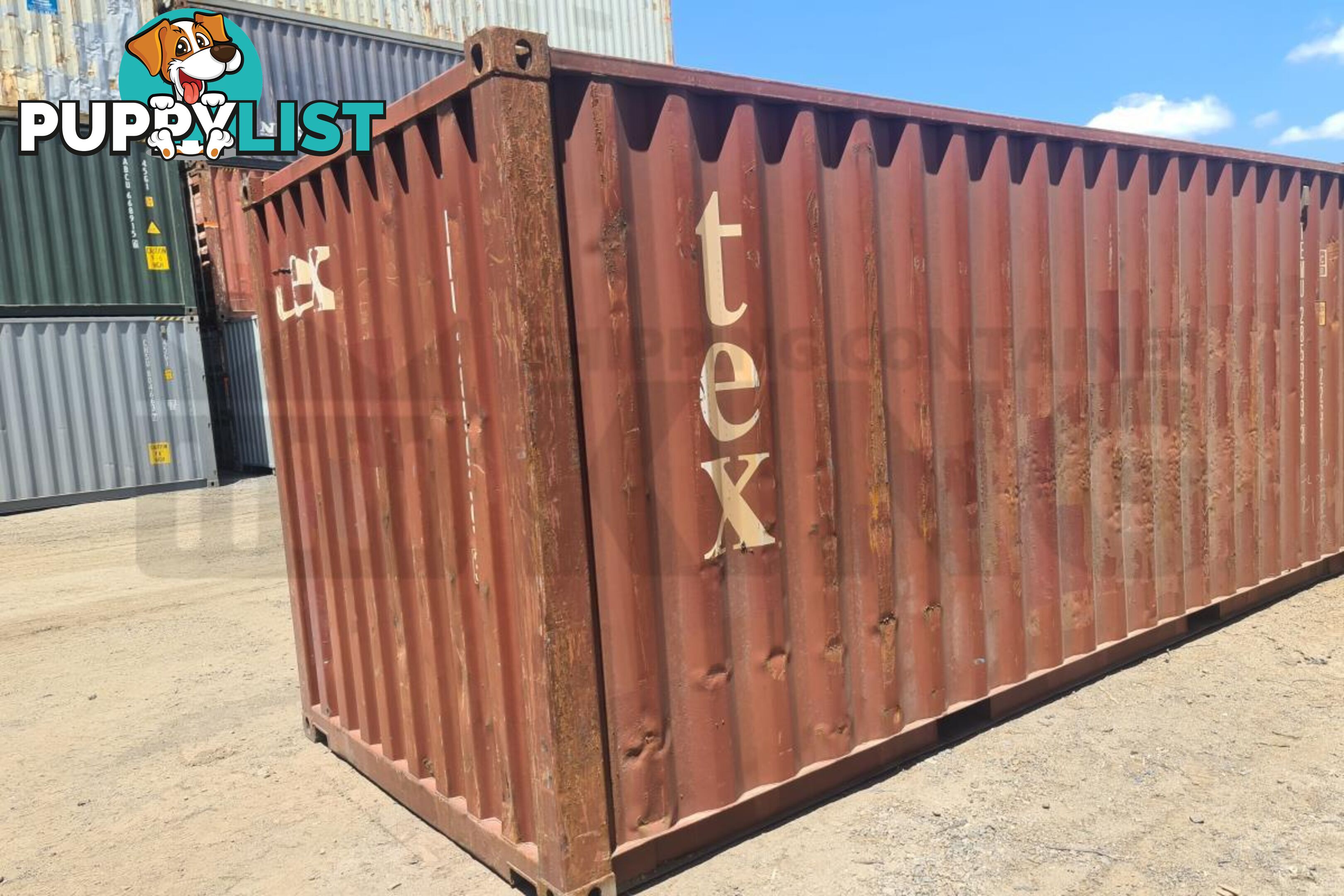 20' STANDARD HEIGHT SHIPPING CONTAINER - in Brisbane