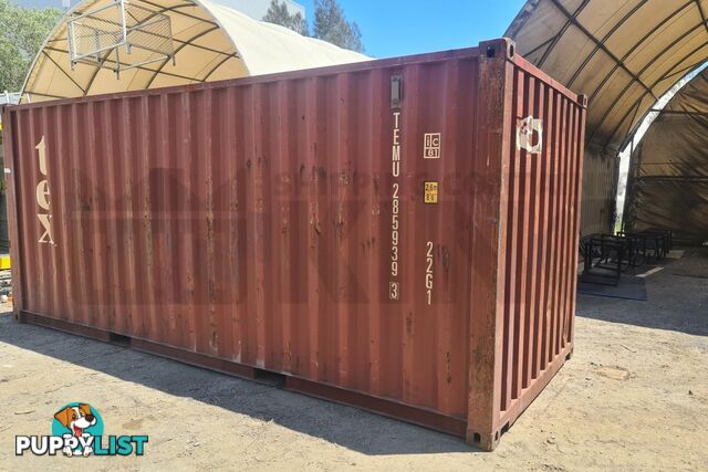 20' STANDARD HEIGHT SHIPPING CONTAINER - in Brisbane