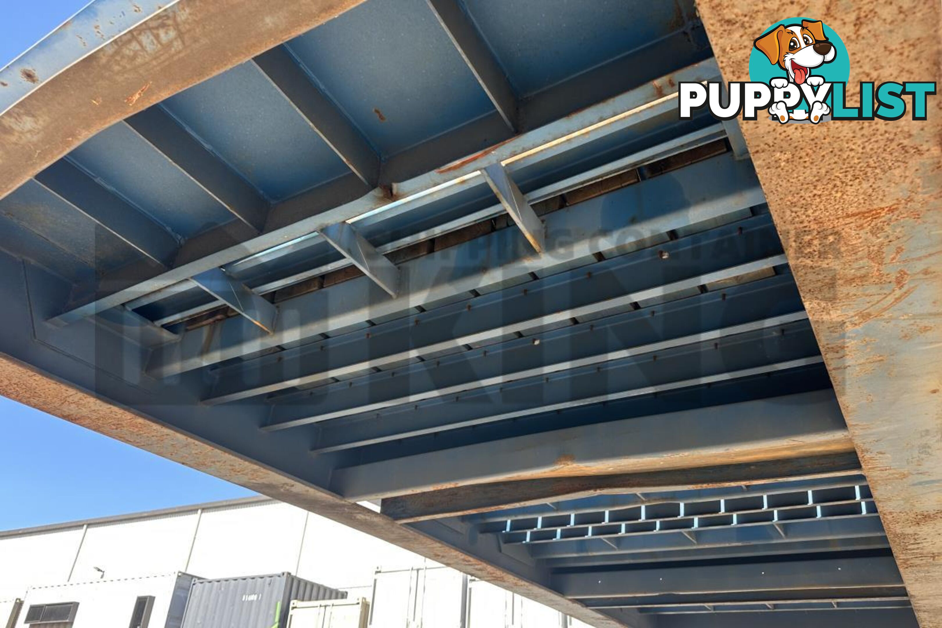 20' FLAT RACK SHIPPING CONTAINER (WITH COLLAPSIBLE ENDS)