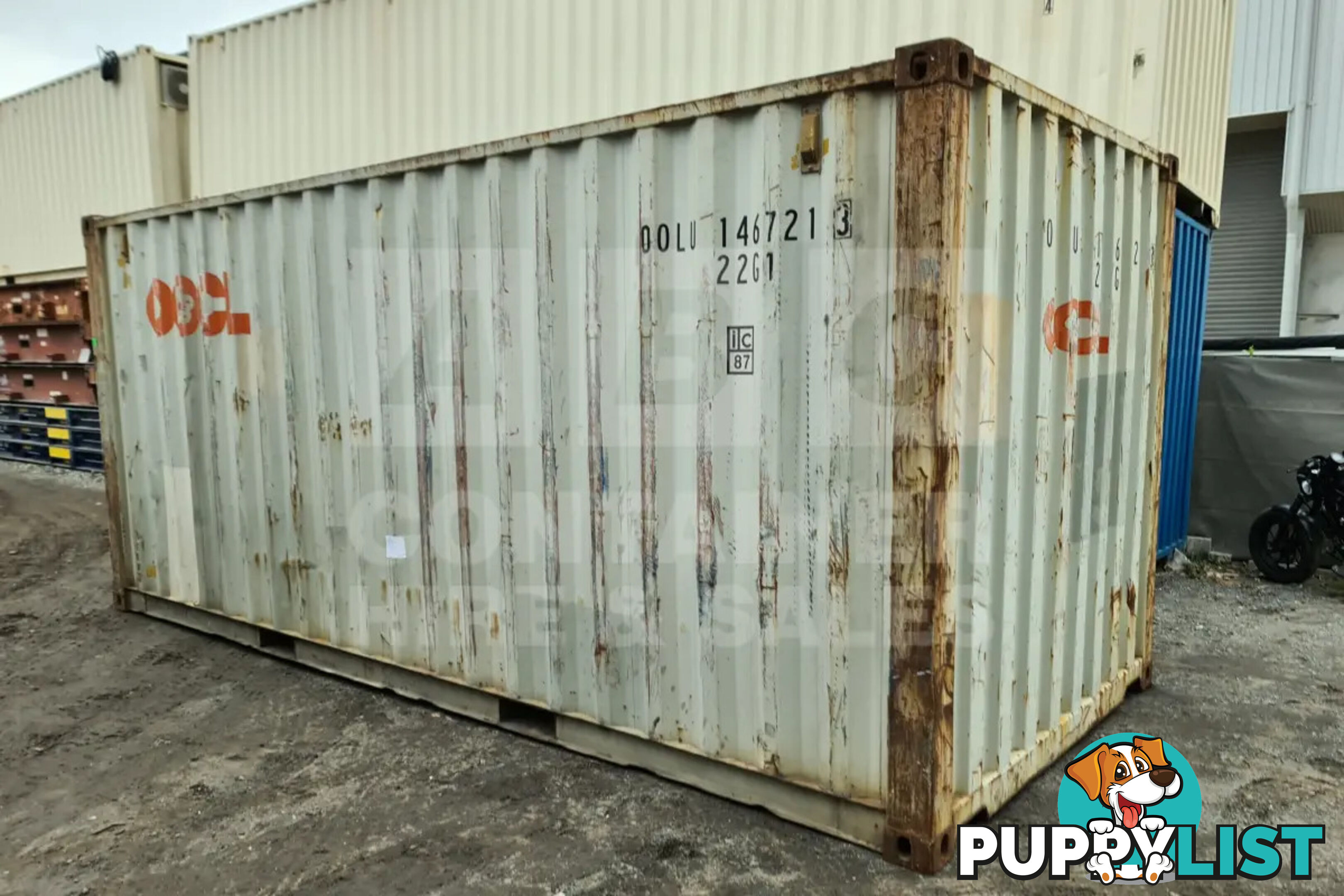 20' STANDARD HEIGHT SHIPPING CONTAINER