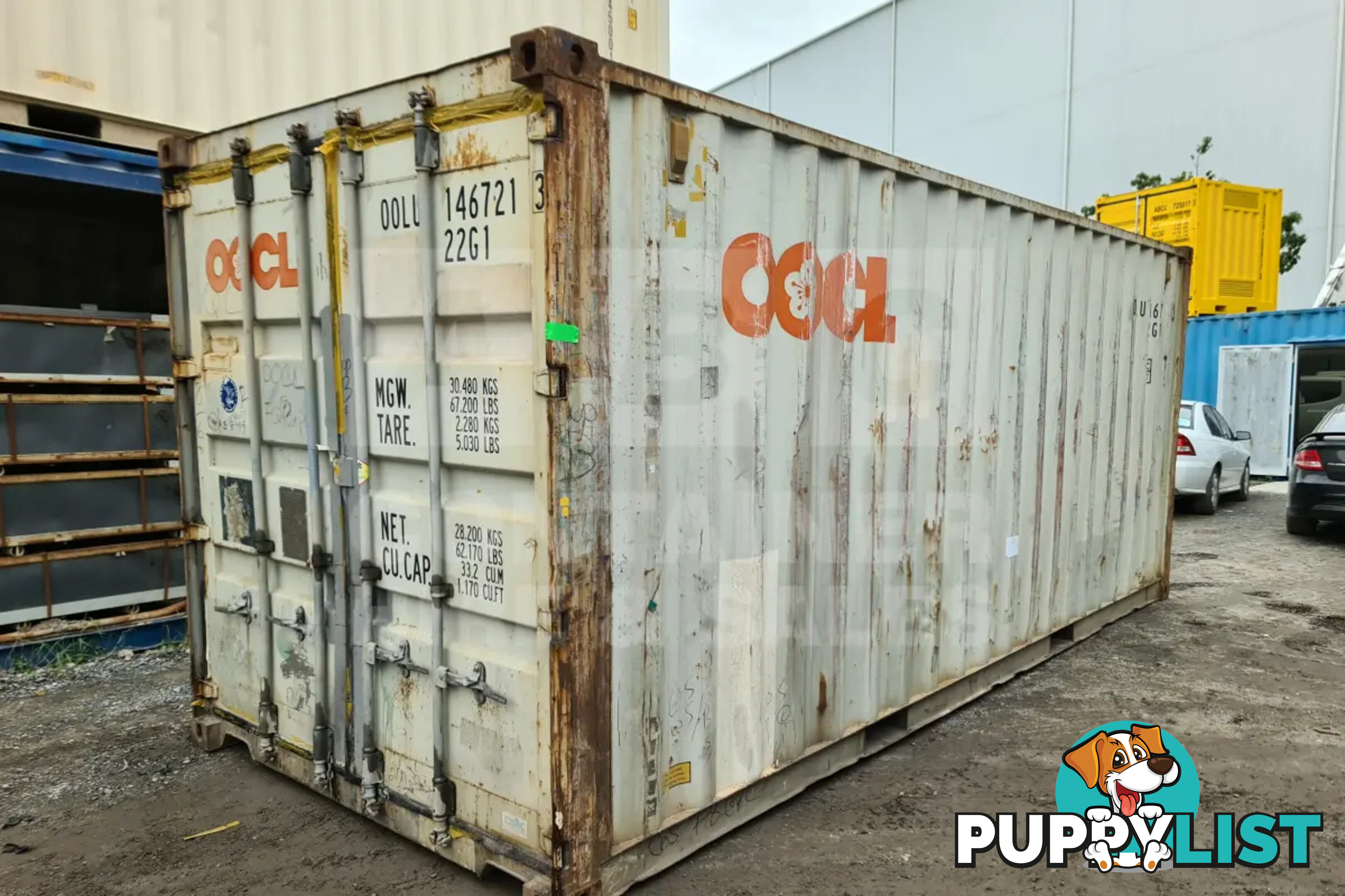 20' STANDARD HEIGHT SHIPPING CONTAINER