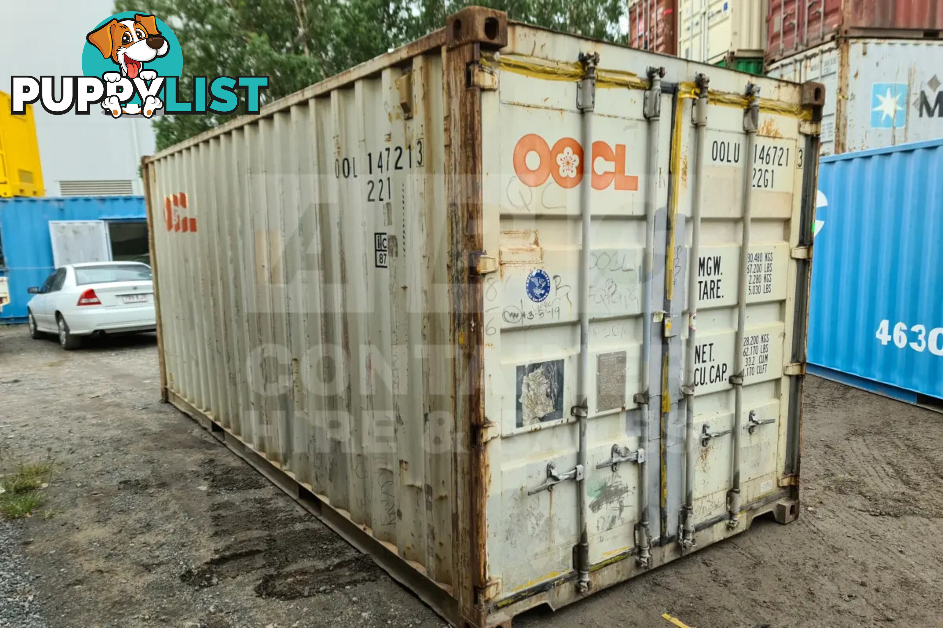 20' STANDARD HEIGHT SHIPPING CONTAINER