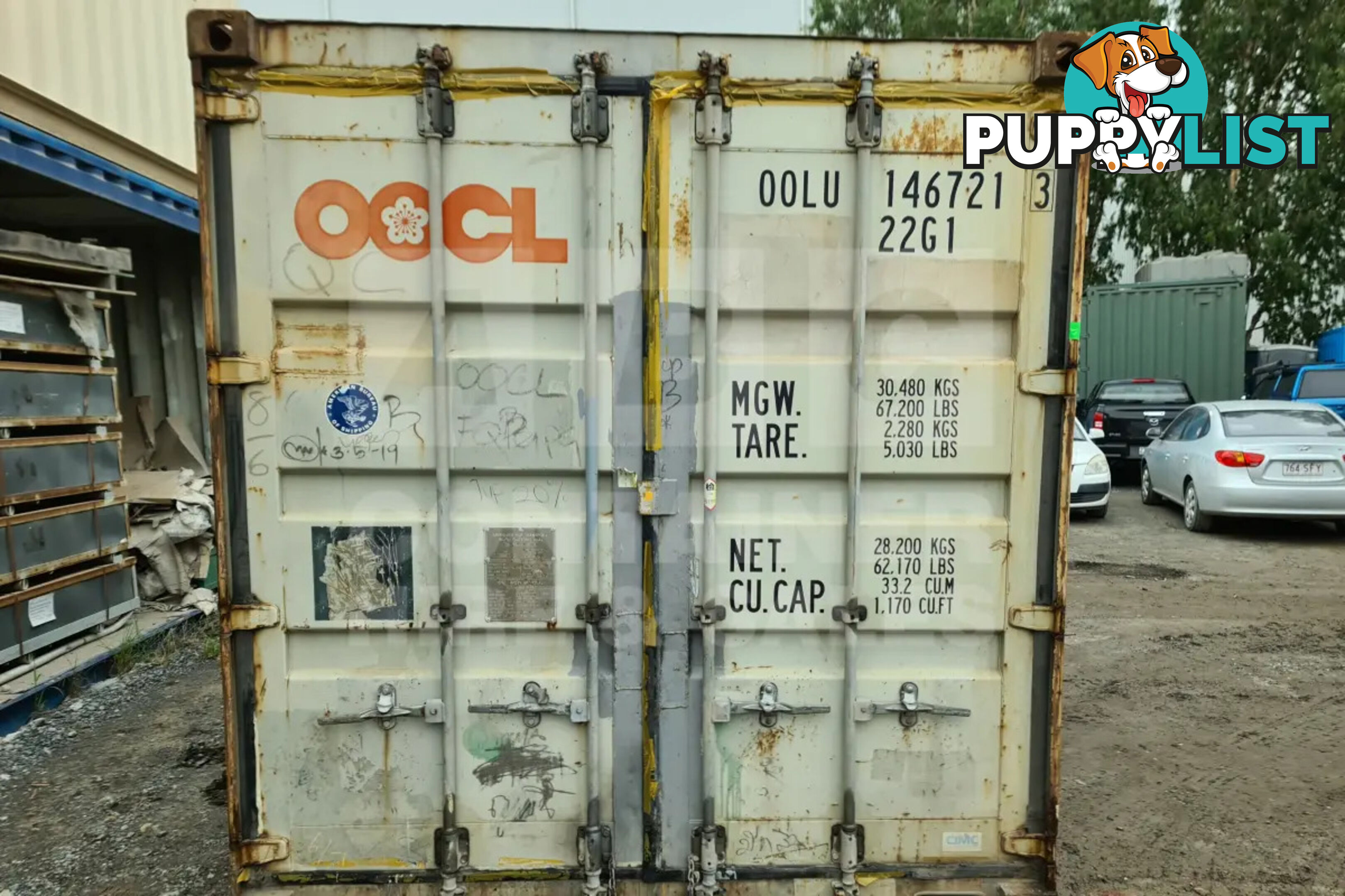 20' STANDARD HEIGHT SHIPPING CONTAINER