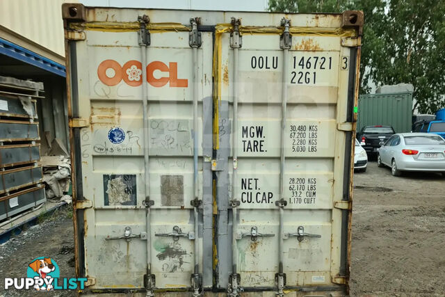 20' STANDARD HEIGHT SHIPPING CONTAINER