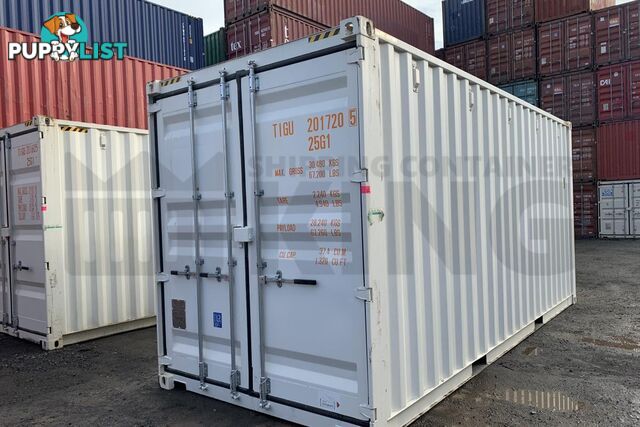 20' HIGH CUBE SHIPPING CONTAINER - in Gladstone