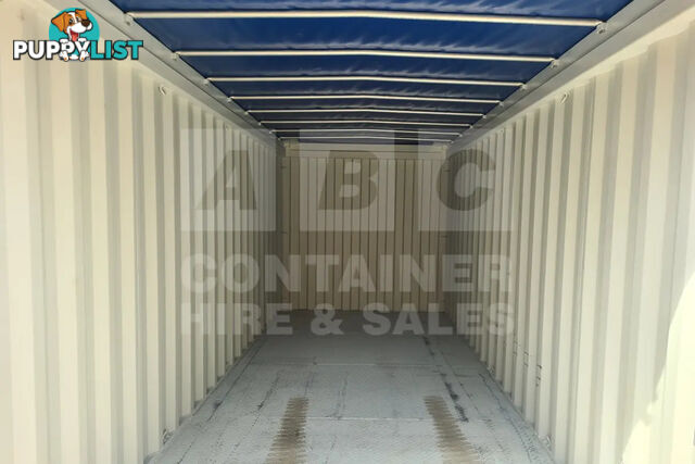 20' STANDARD HEIGHT OPEN TOP (TARP AND BOWS - STEEL FLOOR)