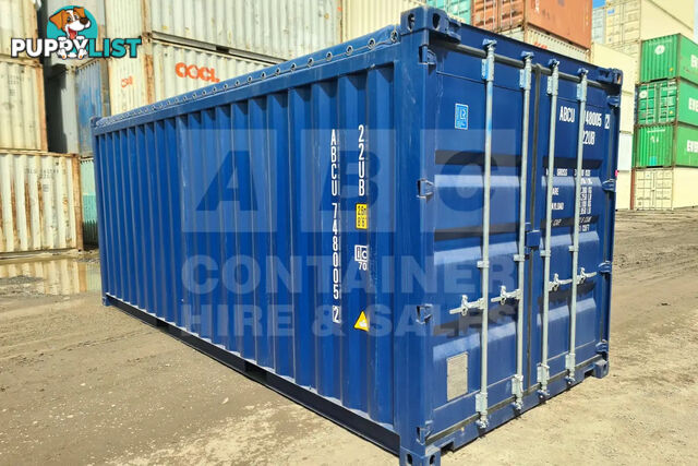 20' STANDARD HEIGHT OPEN TOP (TARP AND BOWS - STEEL FLOOR)