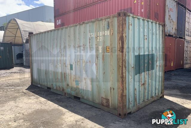 20' STANDARD HEIGHT SHIPPING CONTAINER (AS-IS CONDITION) - in Lismore