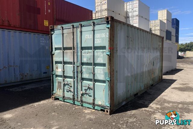 20' STANDARD HEIGHT SHIPPING CONTAINER (AS-IS CONDITION) - in Lismore