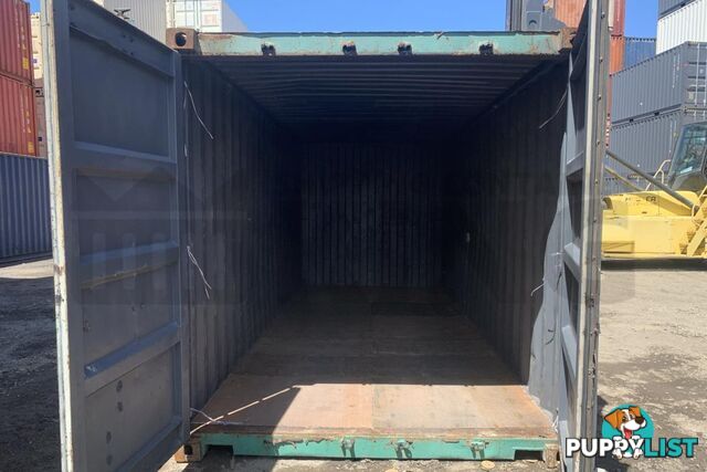 20' STANDARD HEIGHT SHIPPING CONTAINER (AS-IS CONDITION) - in Lismore