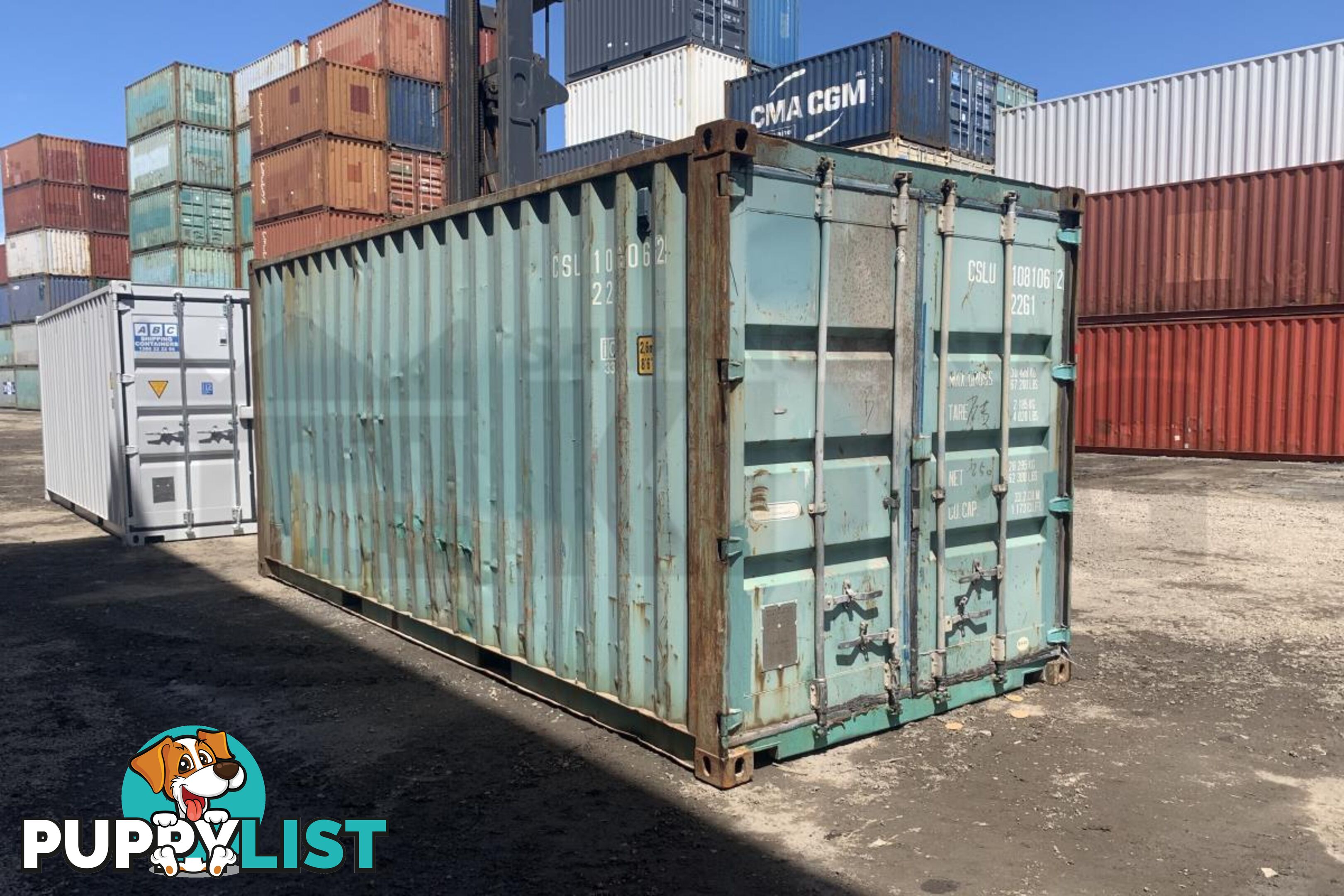 20' STANDARD HEIGHT SHIPPING CONTAINER (AS-IS CONDITION) - in Lismore