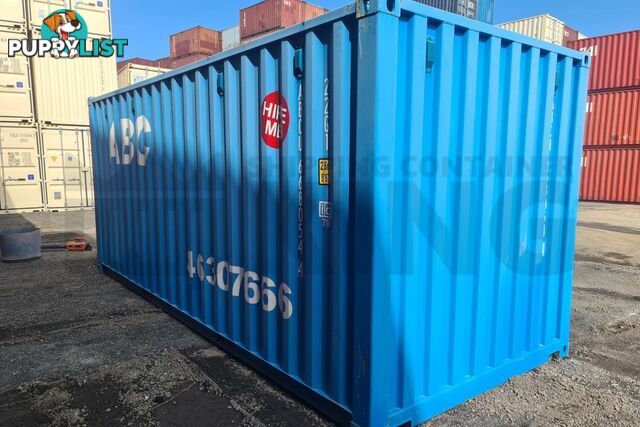 20' STANDARD HEIGHT SHIPPING CONTAINER - in Lismore