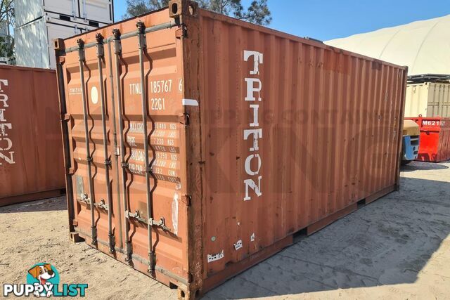 20' STANDARD HEIGHT SHIPPING CONTAINER - in Brisbane