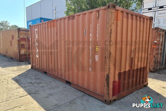 20' STANDARD HEIGHT SHIPPING CONTAINER - in Brisbane