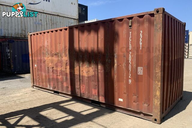 20' STANDARD HEIGHT SHIPPING CONTAINER - in Toowoomba