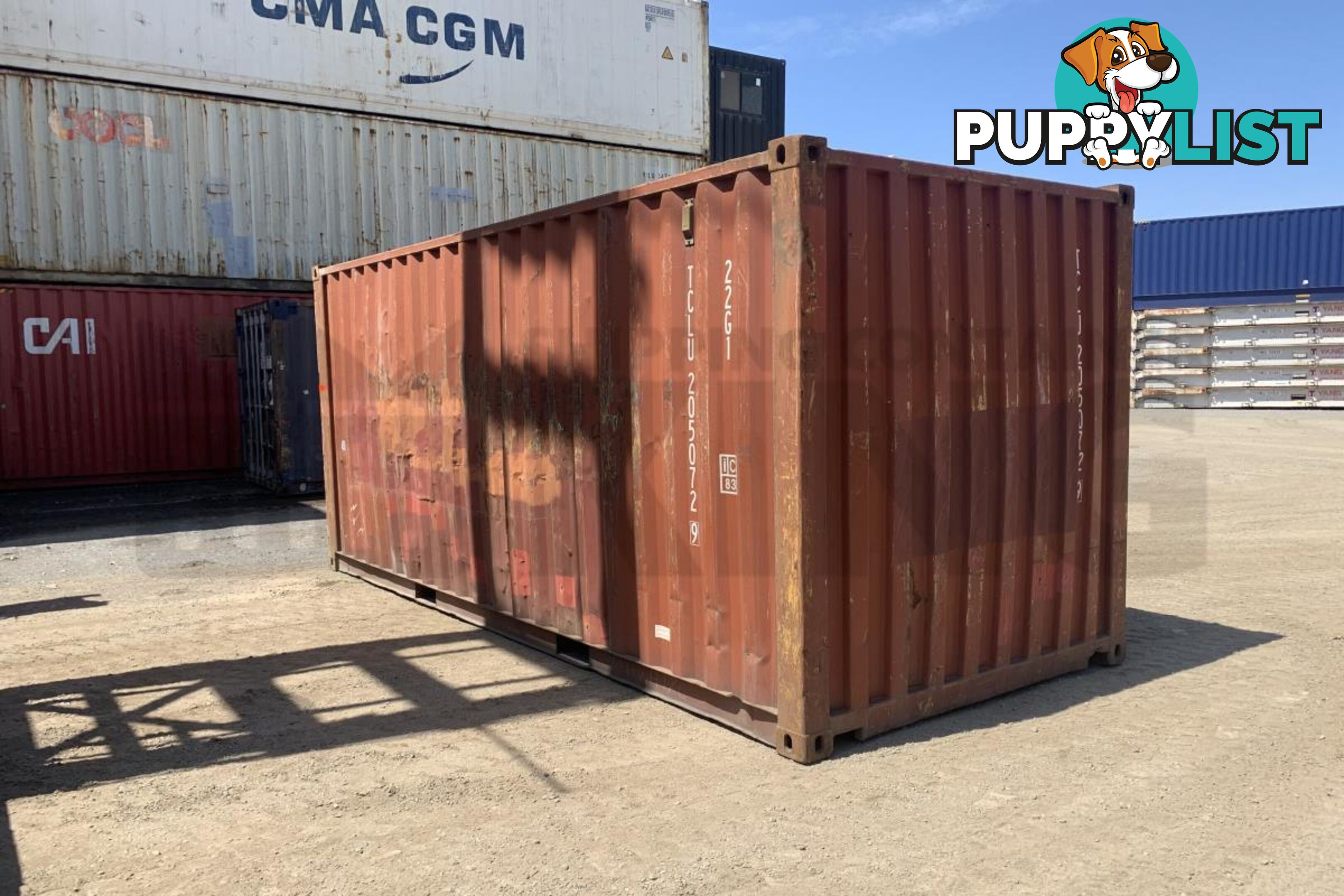 20' STANDARD HEIGHT SHIPPING CONTAINER - in Toowoomba