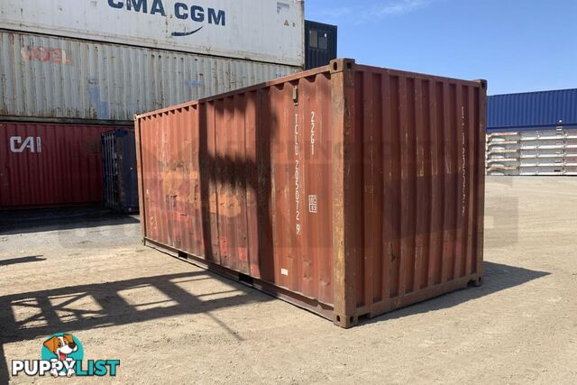 20' STANDARD HEIGHT SHIPPING CONTAINER - in Toowoomba