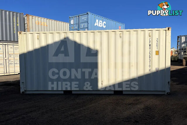 20' STANDARD HEIGHT SHIPPING CONTAINER - in Toowoomba