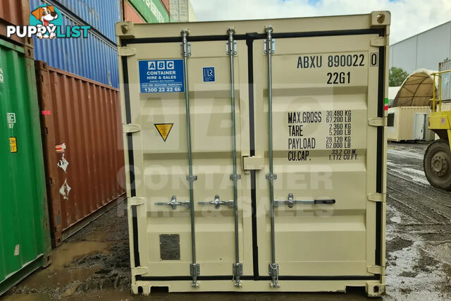 20' STANDARD HEIGHT SHIPPING CONTAINER (STEEL FLOOR) - in Gympie