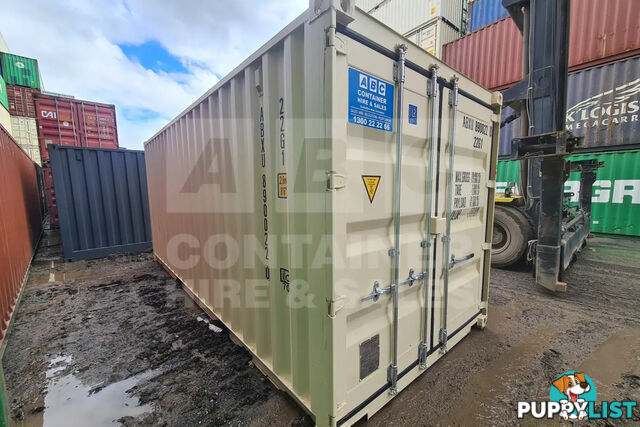 20' STANDARD HEIGHT SHIPPING CONTAINER (STEEL FLOOR) - in Gympie