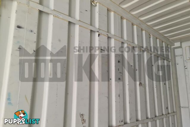 20' HIGH CUBE SHIPPING CONTAINER (WITH TIE RAILS)