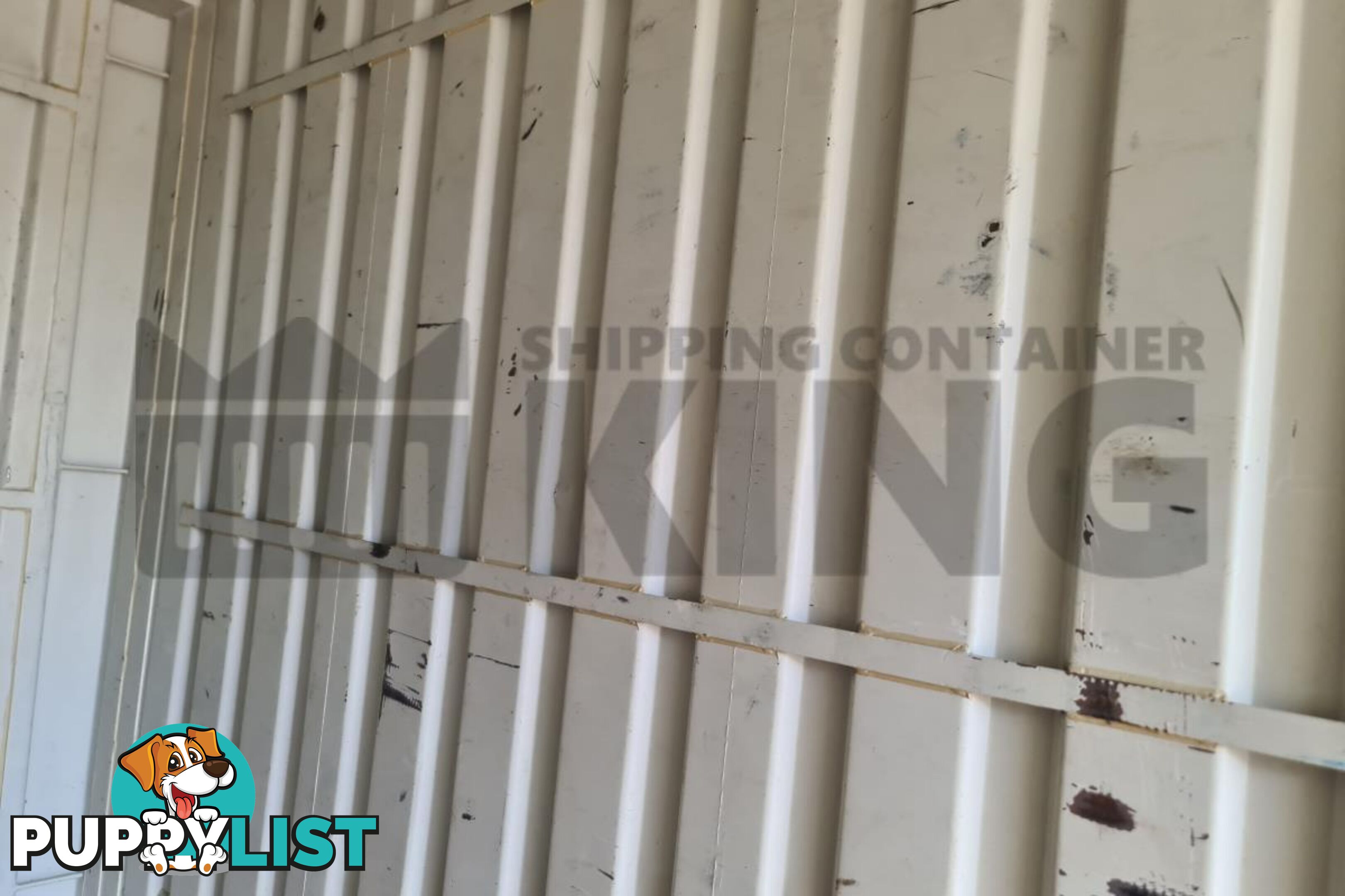 20' HIGH CUBE SHIPPING CONTAINER (WITH TIE RAILS)
