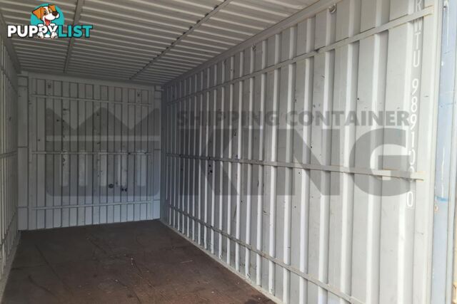20' HIGH CUBE SHIPPING CONTAINER (WITH TIE RAILS)