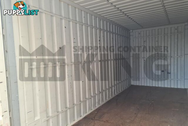 20' HIGH CUBE SHIPPING CONTAINER (WITH TIE RAILS)