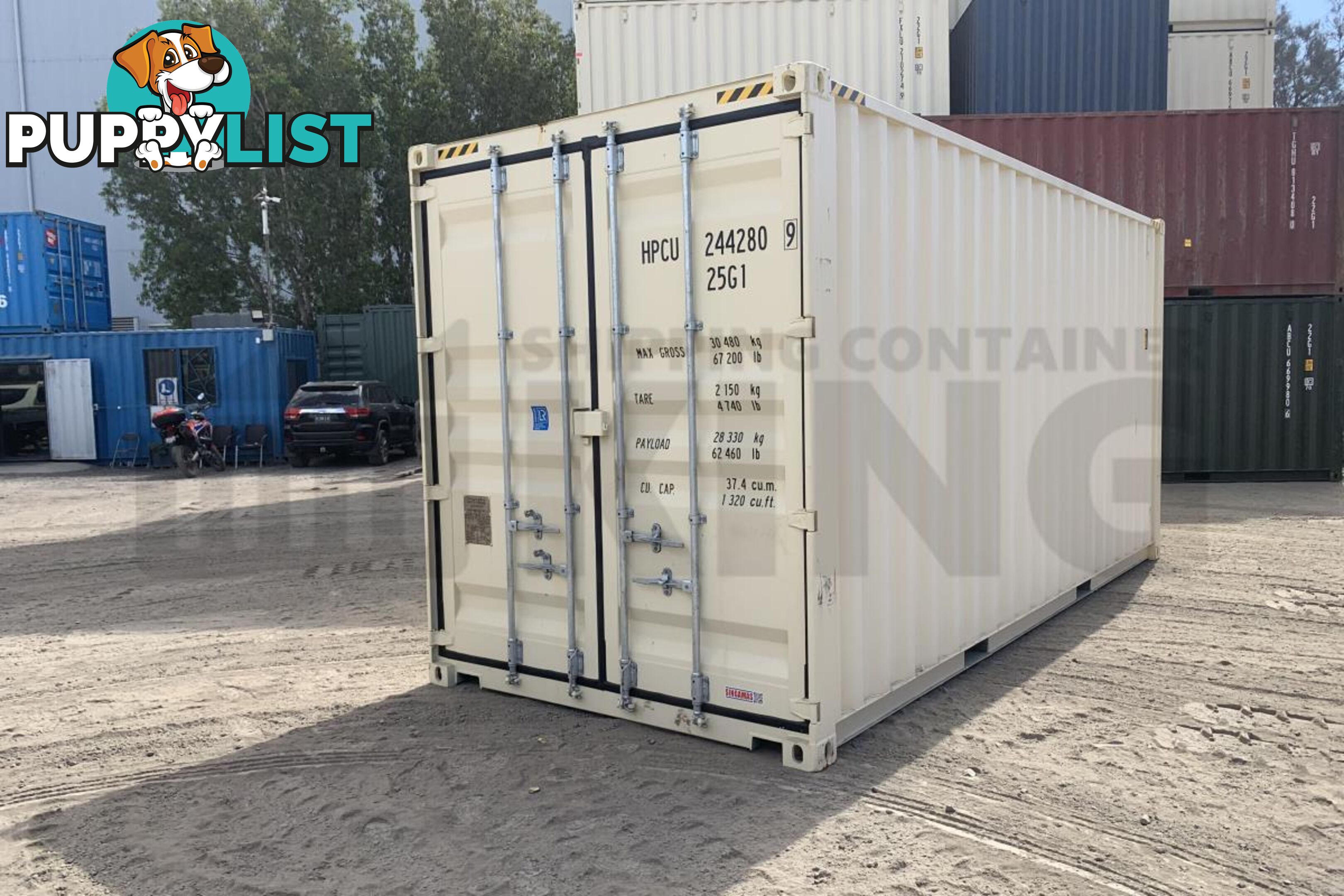 20' HIGH CUBE SHIPPING CONTAINER - in Rockhampton