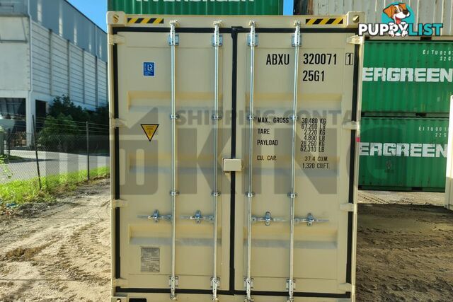 20' HIGH CUBE SHIPPING CONTAINER (WITH TIE RAILS) - in Brisbane
