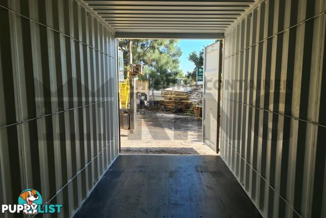 20' HIGH CUBE SHIPPING CONTAINER (WITH TIE RAILS) - in Brisbane