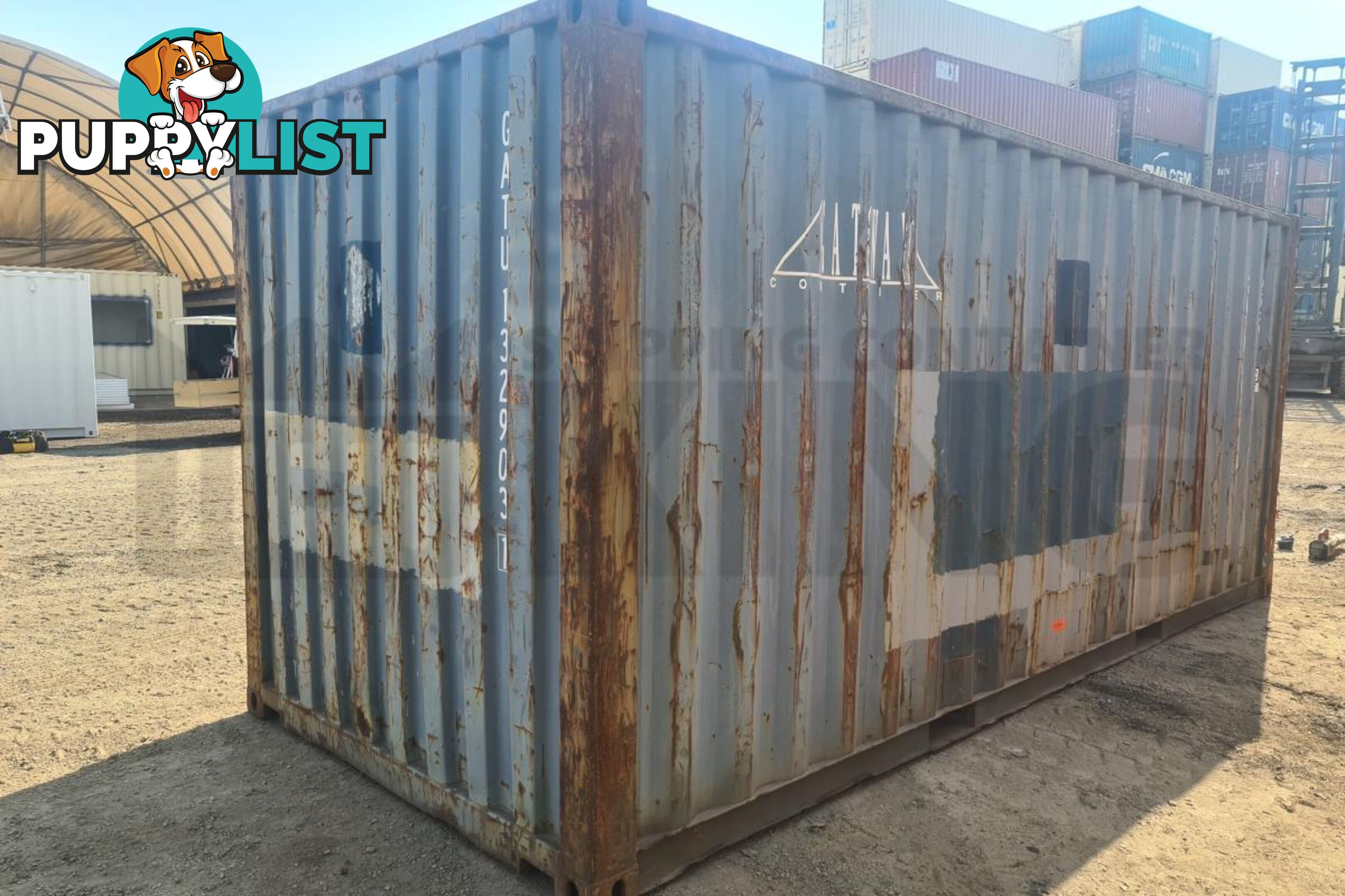 20' STANDARD HEIGHT SHIPPING CONTAINER - in Toowoomba