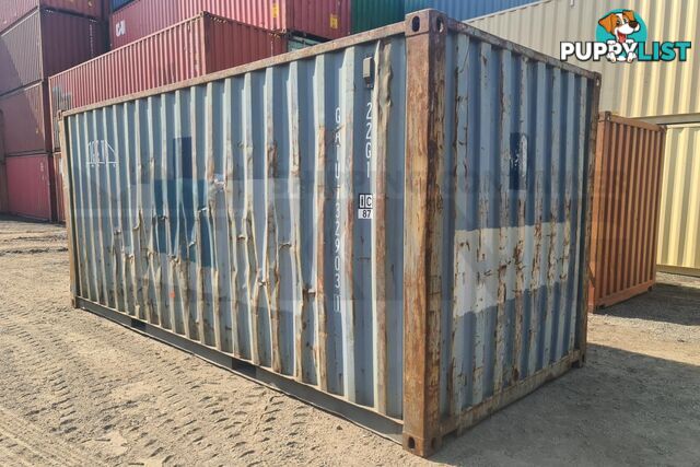 20' STANDARD HEIGHT SHIPPING CONTAINER - in Toowoomba