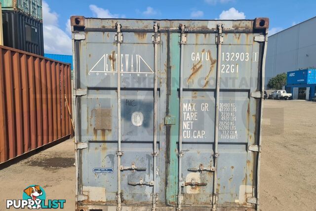 20' STANDARD HEIGHT SHIPPING CONTAINER - in Toowoomba