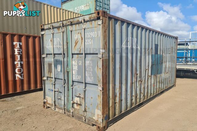 20' STANDARD HEIGHT SHIPPING CONTAINER - in Toowoomba