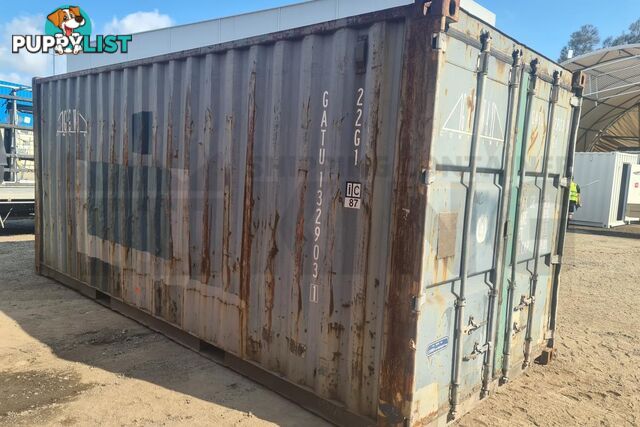 20' STANDARD HEIGHT SHIPPING CONTAINER - in Toowoomba