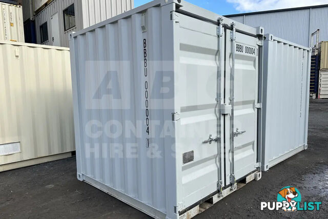 8' STEEL CONTAINER (8'5" HIGH - FACTORY BUILT)