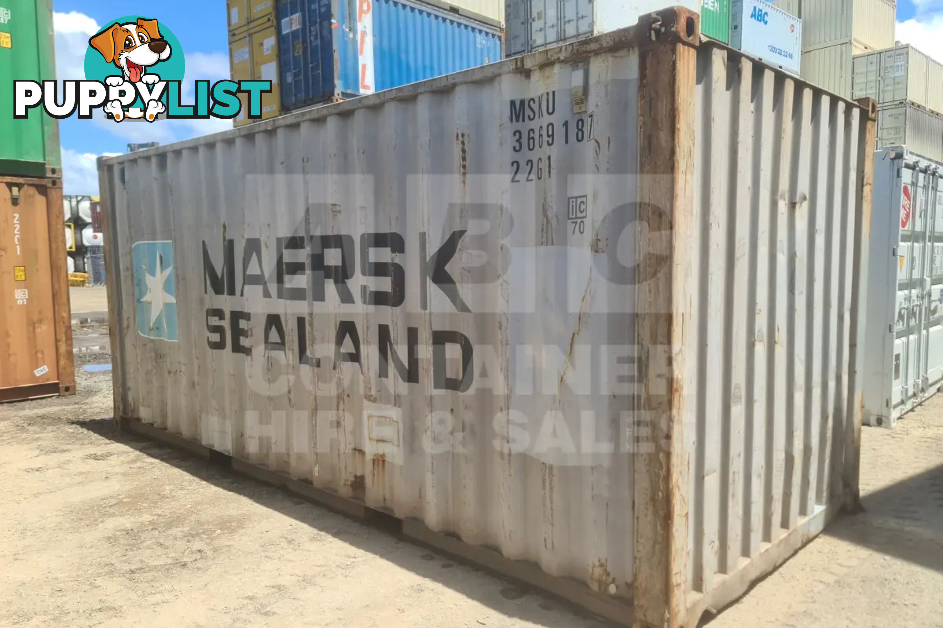 20' STANDARD HEIGHT SHIPPING CONTAINER