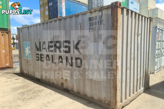 20' STANDARD HEIGHT SHIPPING CONTAINER