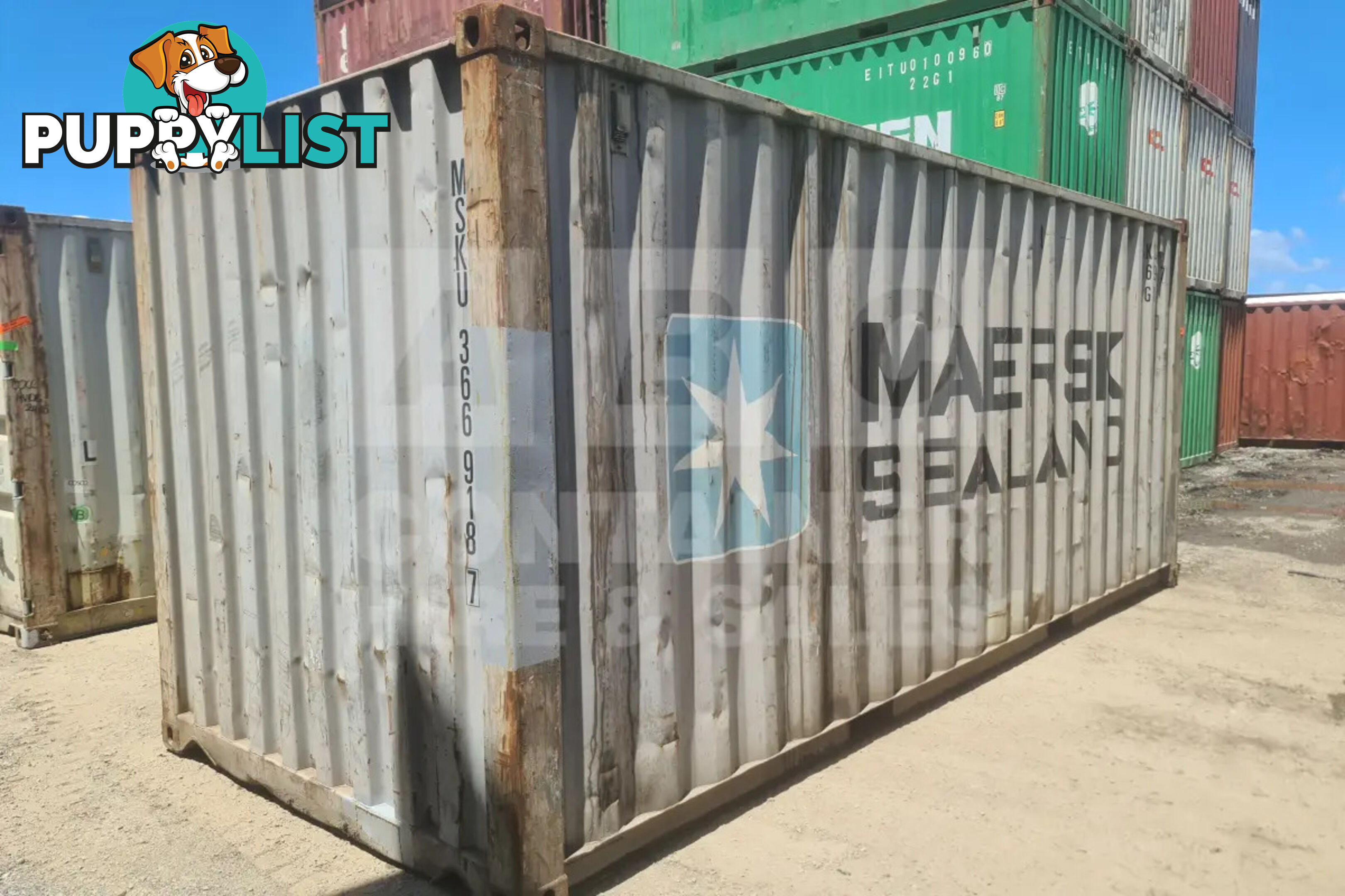 20' STANDARD HEIGHT SHIPPING CONTAINER