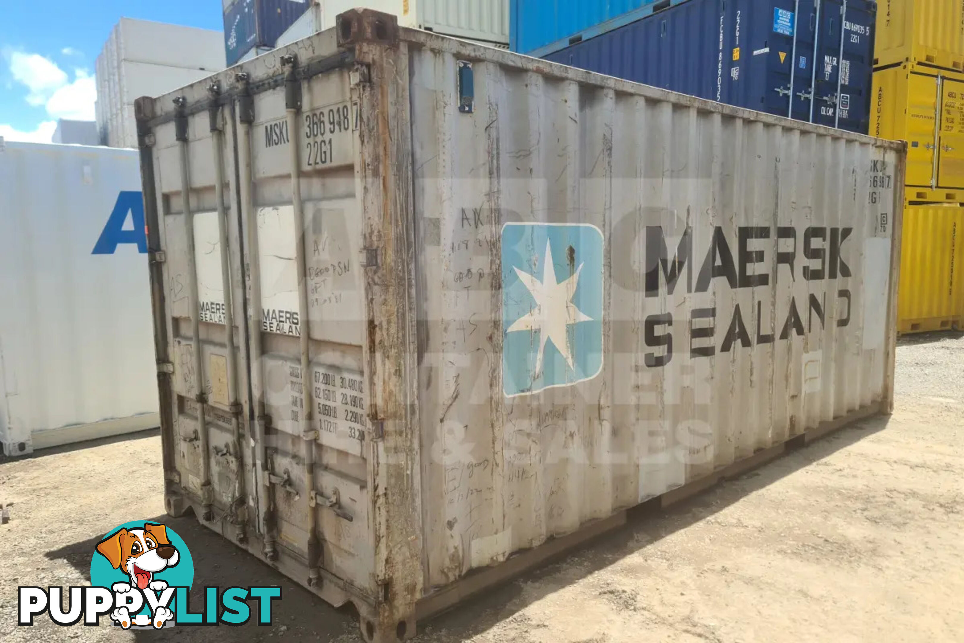 20' STANDARD HEIGHT SHIPPING CONTAINER
