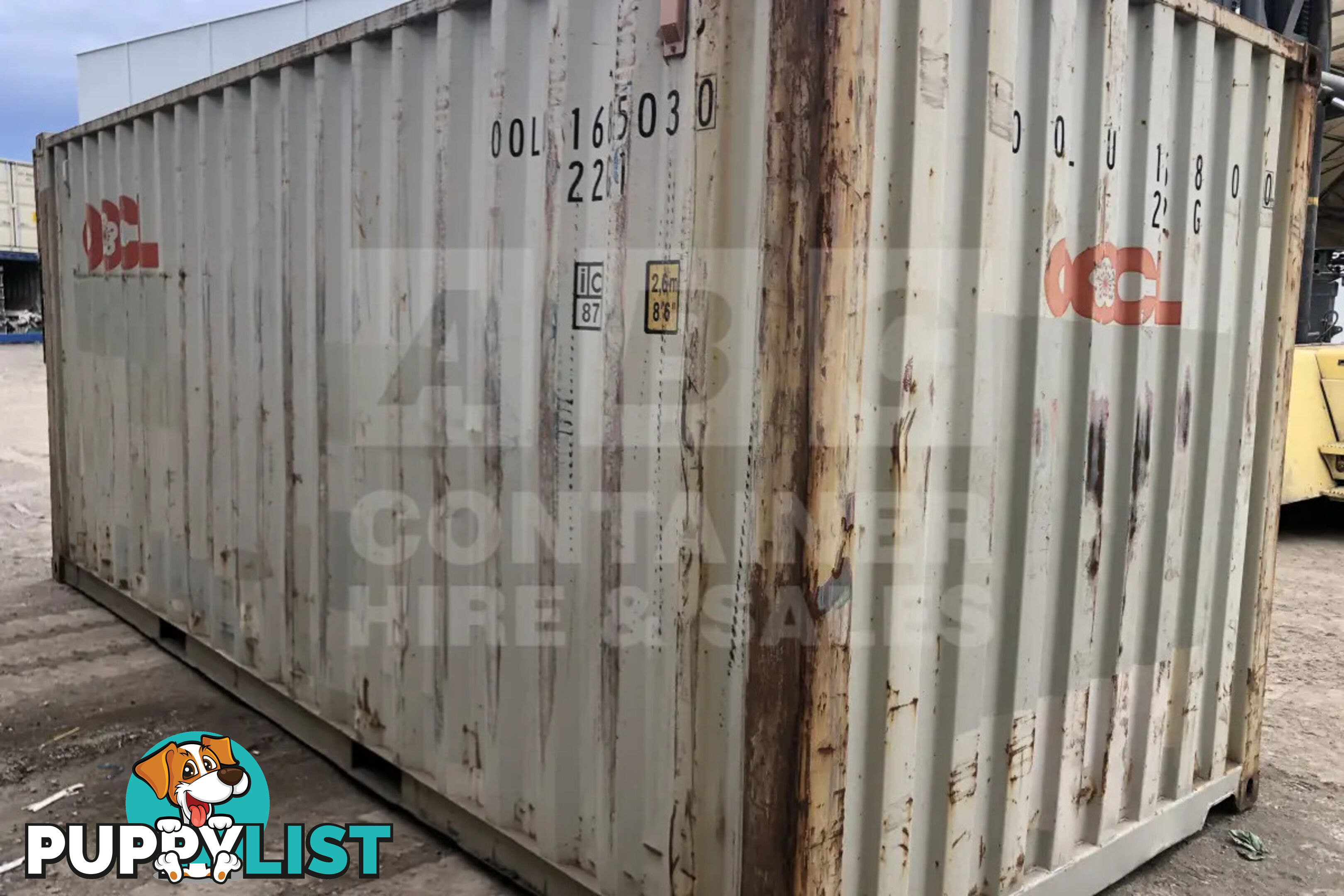 20' STANDARD HEIGHT SHIPPING CONTAINER
