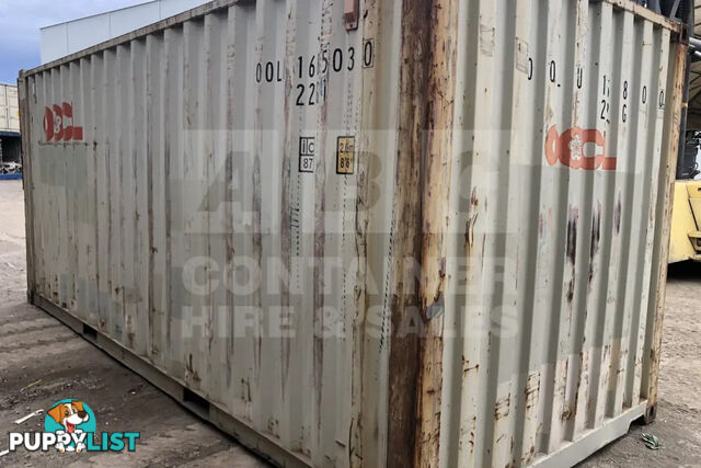 20' STANDARD HEIGHT SHIPPING CONTAINER