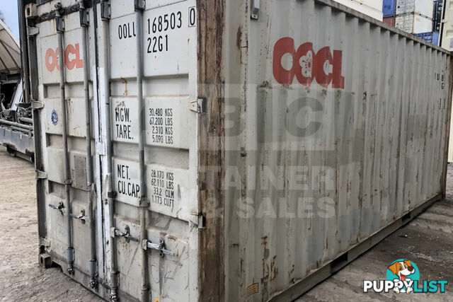 20' STANDARD HEIGHT SHIPPING CONTAINER