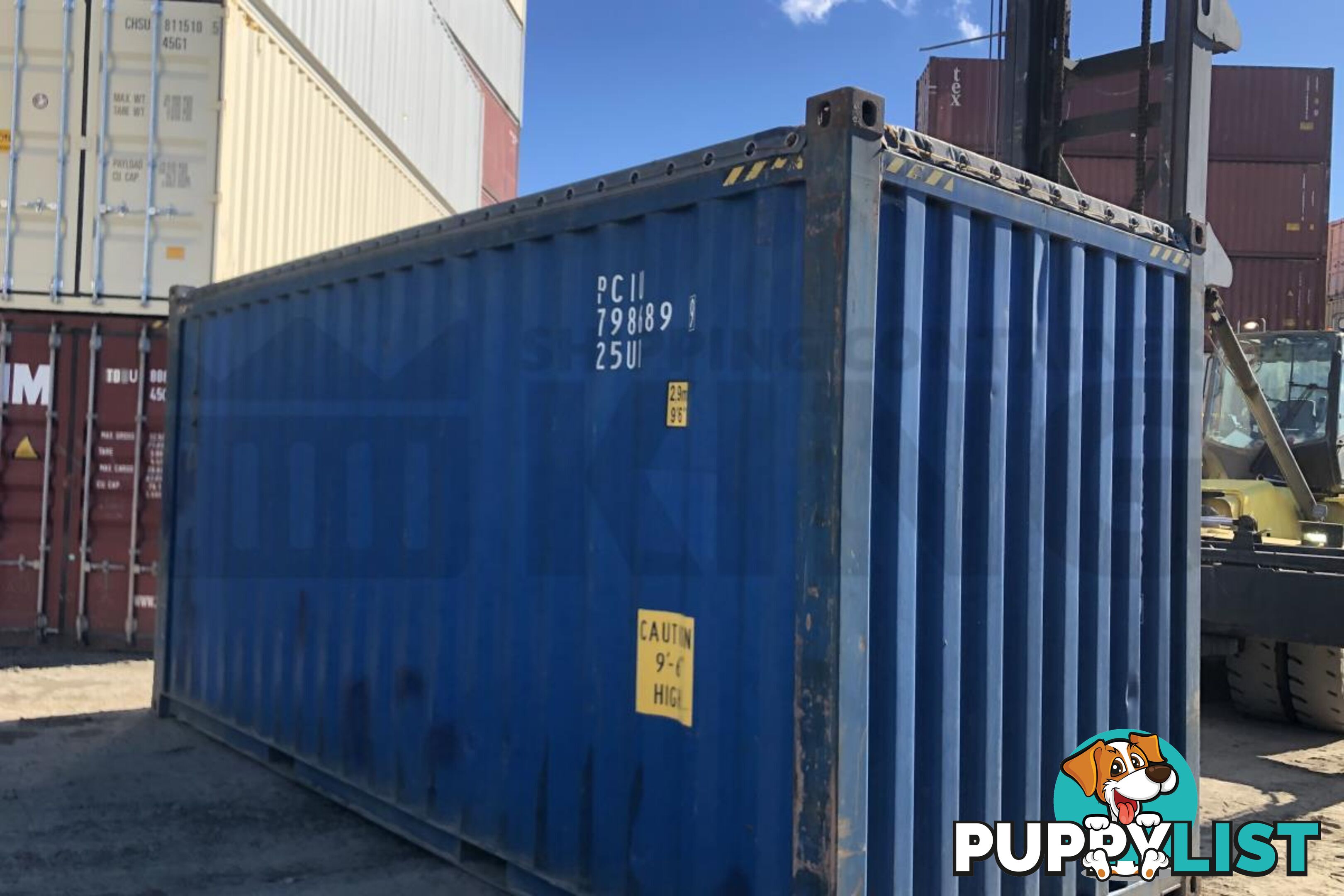 20' HIGH CUBE OPEN TOP SHIPPING CONTAINER (TARP AND BOWS) - in Brisbane